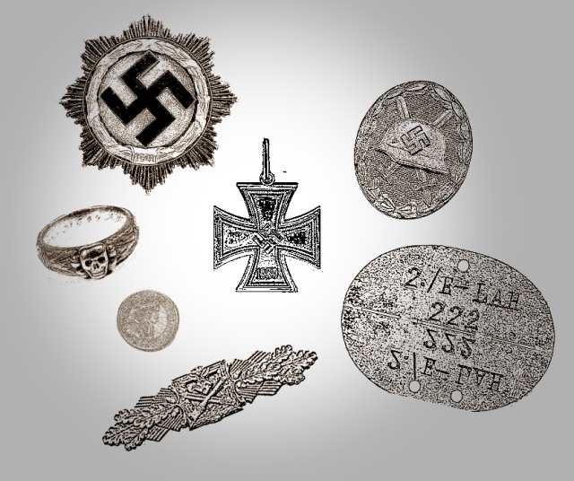 nálezy německých odznaků